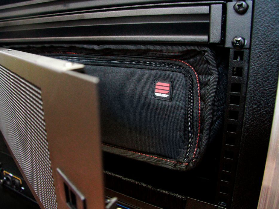 SANTOSOM Bolsa para raíl de rack, 3Ux110