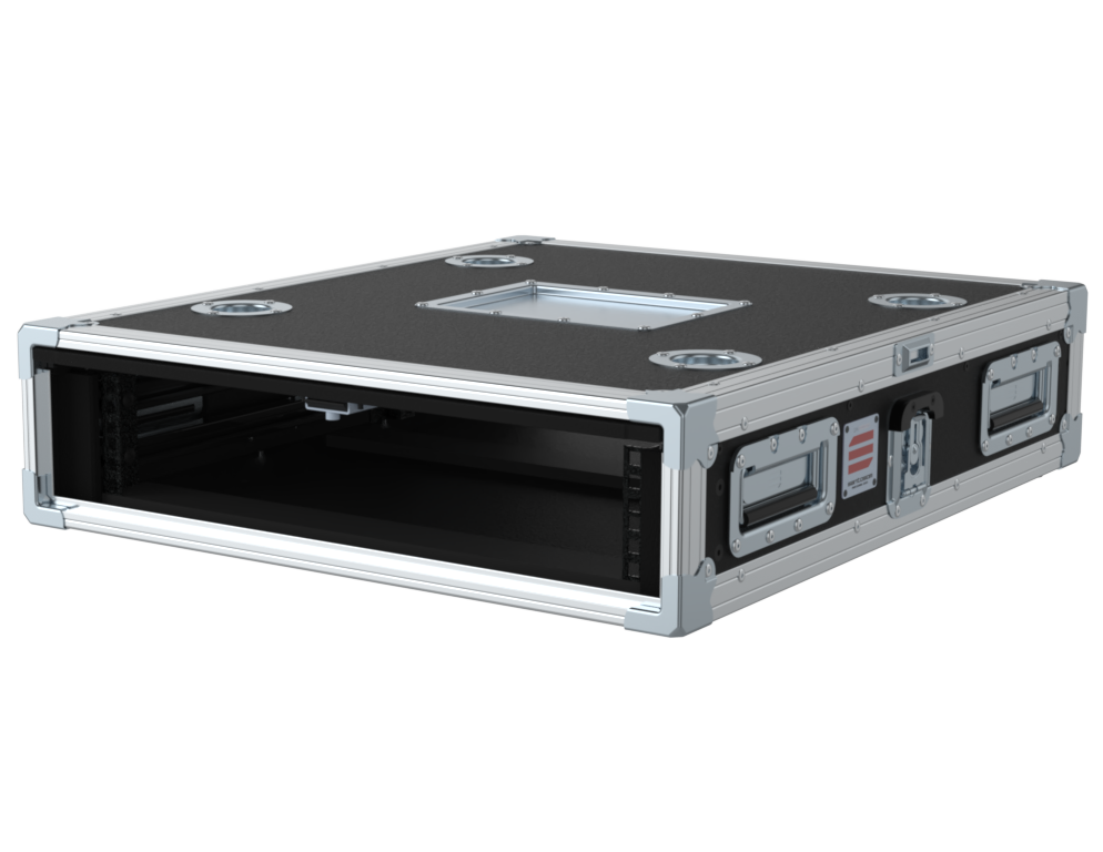Santosom Rack compact Sliding, 2U 610-ARR — Santosom - Professional Cases
