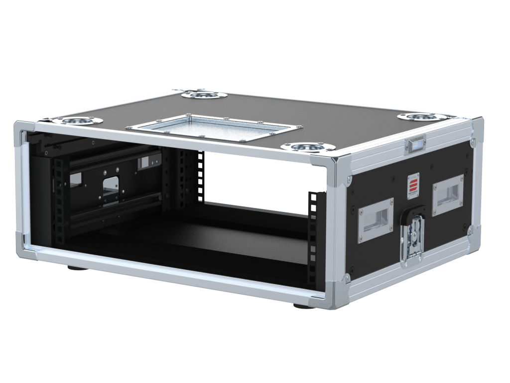 Santosom Rack Compact Sliding, 3U 390-ARR — Santosom - Professional Cases