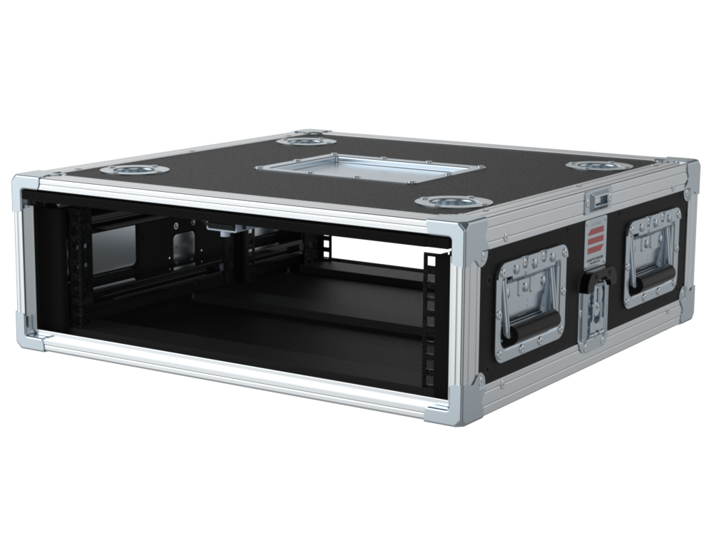 Santosom Rack Compact Sliding, 3U 510-ARR — Santosom - Professional Cases