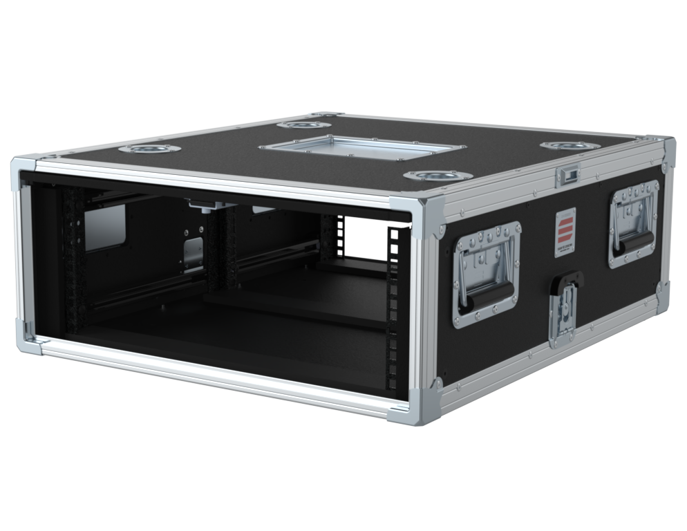 Santosom Rack compact Sliding, 4U 610-ARR — Santosom - Professional Cases