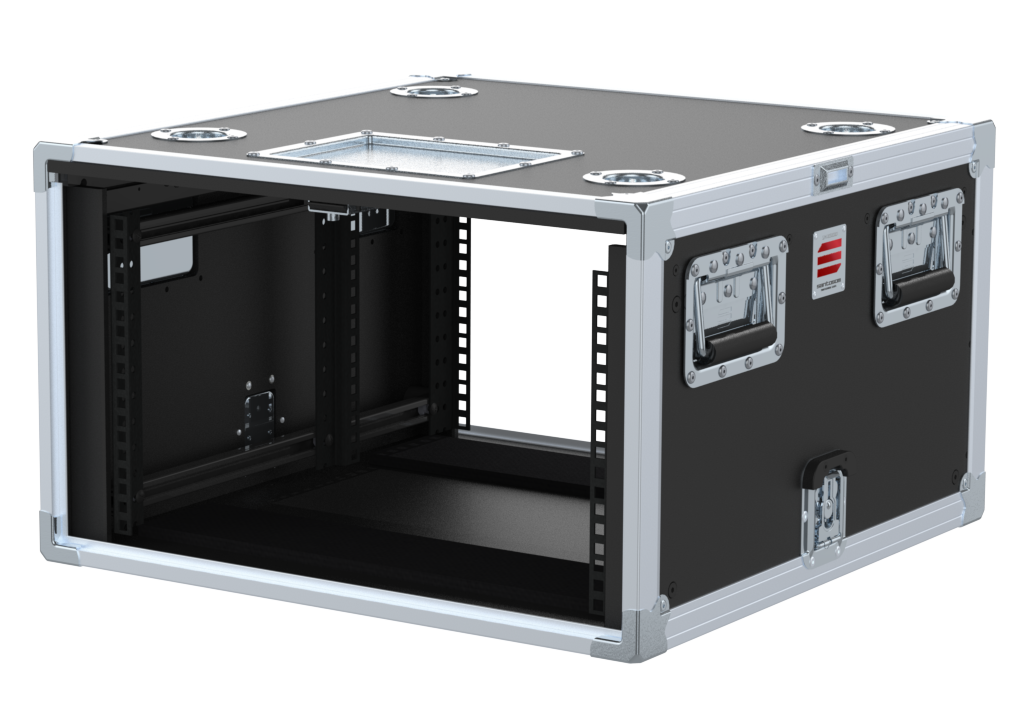 Santosom Rack Compact Sliding, 6U 510-ARR — Santosom - Professional Cases