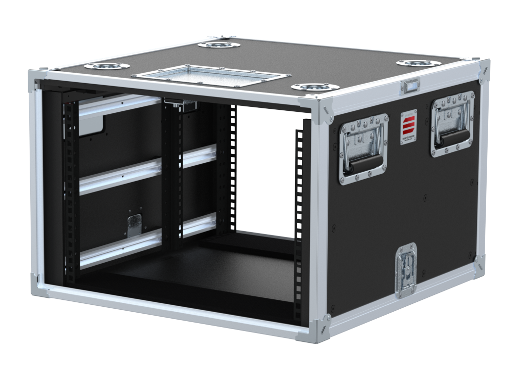 Santosom Rack Compact Sliding, 7U 510-ARR — Santosom - Professional Cases