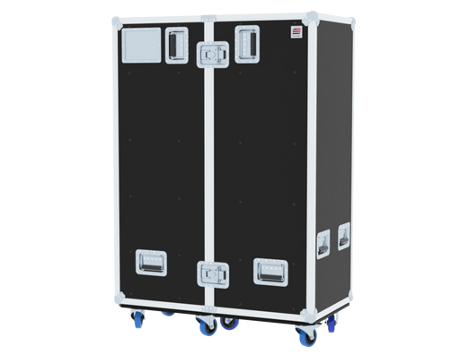 SANTOSOM Road case RDC 2 serie 160, 16 Draw + 2 Tray: 2,4,4,4,1,5,5,6