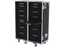 SANTOSOM Road case RDC 2 serie 160, 16 Draw + 2 Tray: 2,4,4,4,1,5,5,6