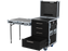 SANTOSOM Roadcase Serie 100, 14U 4 drawers: 3, 3, 3, 5U
