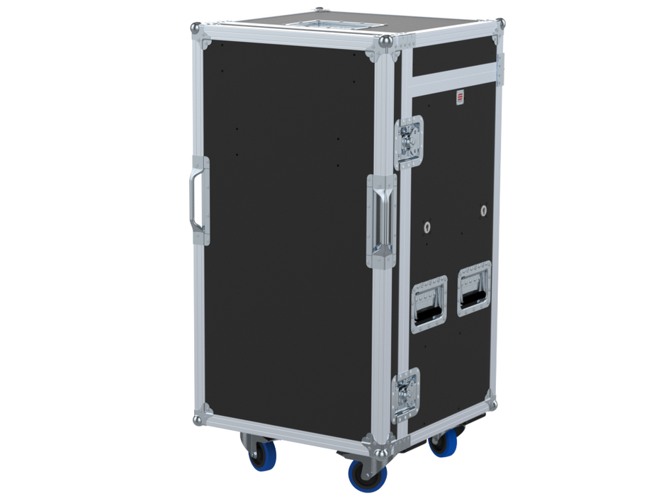 SANTOSOM Roadcase Roadcase Serie 120, 19U 6 drawers + Vesa for monitor