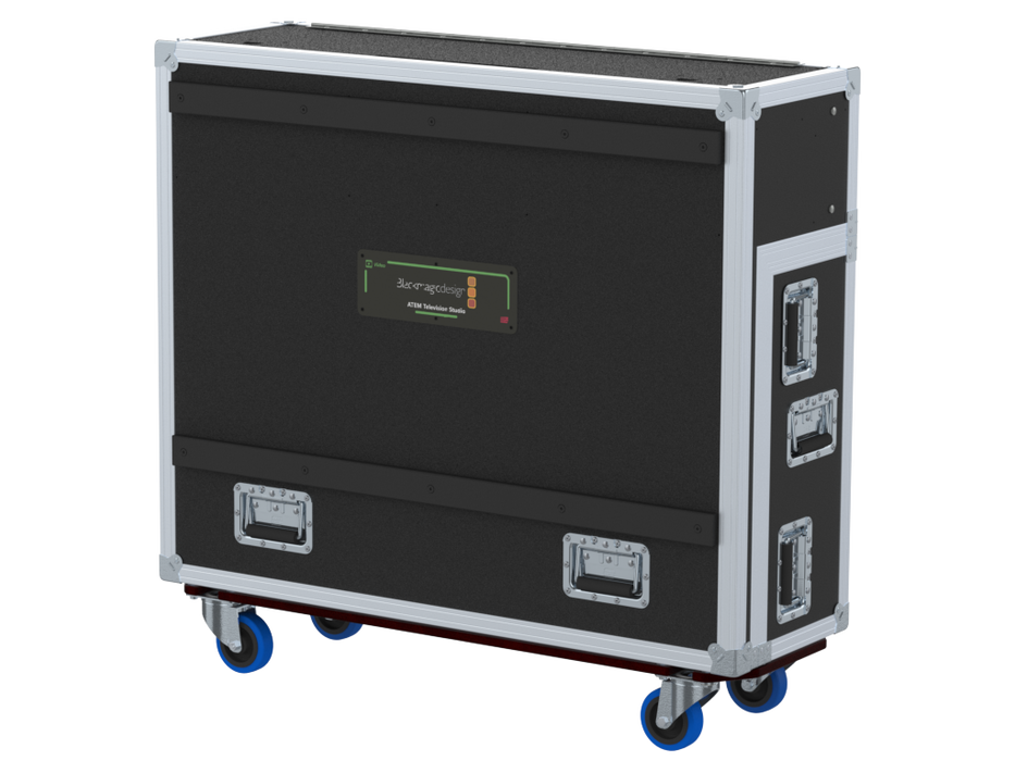 Santosom Video Controller Flight case, Production mixer BlackMagic Atem Television Stu