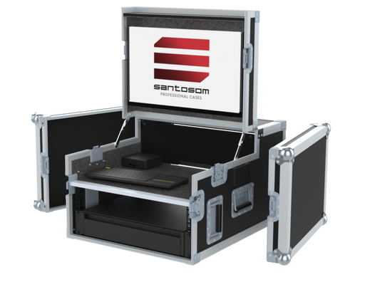 SANTOSOM video Controller + LCD + 19P-4U Regie RG-40, Video Controller + LCD, 4U