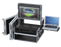 Santosom Flight case Regie 4, Roland VR-4HD+LCD+19" 3U