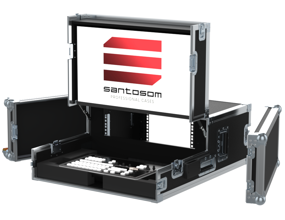 SANTOSOM Video Controller Regie RG-40, ROSS VIDEO Carbonite Ultra Solo, 3U