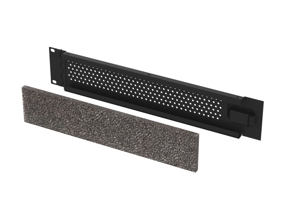 Penn HARDWARE Ventilation rack door with filter 2U