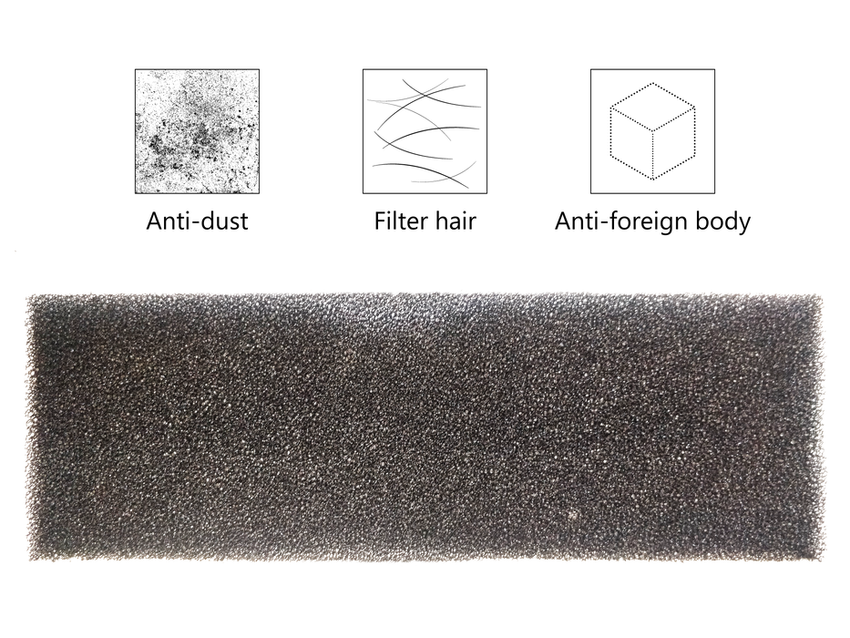 Penn Hardware Ventilation rack door with filter 3U