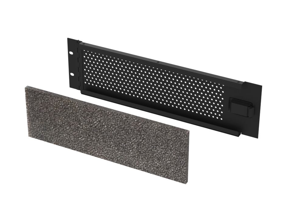 Penn Hardware Ventilation rack door with filter 3U