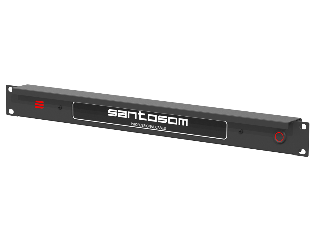 Santosom RackLight® 1U Model 3 (US) — Santosom - Professional Cases
