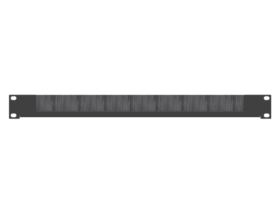 SANTOSOM HARDWARE Rack Panel 1U, 1x Brush Strip
