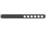 Adam Hall HARDWARE Rack Panel 1U, printed, (2x IN, 2x OUT, 2x CASCADE)