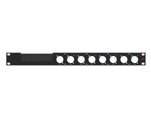 SANTOSOM HARDWARE Painel de Rack 1U, with UV imprints (MIX 1-4)
