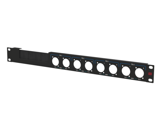 SANTOSOM HARDWARE Painel de Rack 1U, with UV imprints (MIX 1-4)