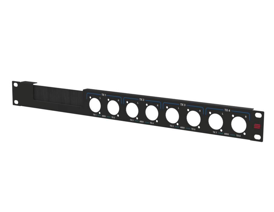 SANTOSOM HARDWARE Painel de Rack 1U, with UV imprints (MIX 1-4)