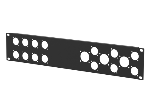 SANTOSOM HARDWARE Rack Panel 2U,14 D-Series, 3 G-Series