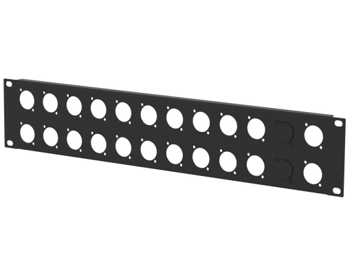Santosom HARDWARE Rack Panel 2U, 22 D-Size