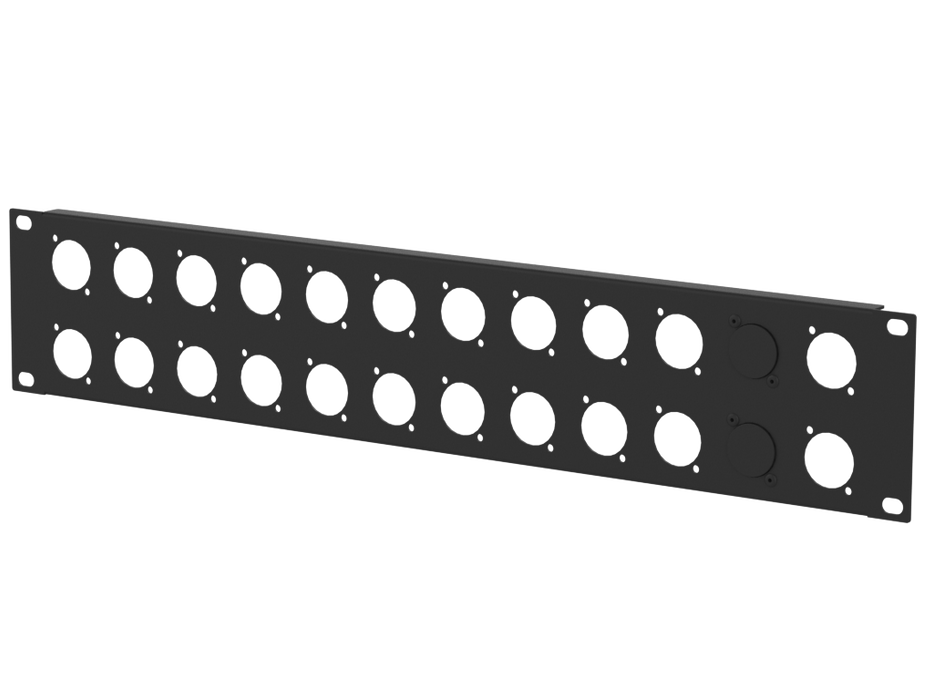 Santosom HARDWARE Rack Panel 2U, 22 D-Size