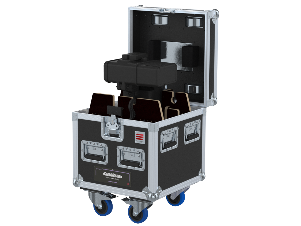 SANTOSOM Rigging Flight case PRO, 1x ChainMaster D8+ ULTRA 250Kg