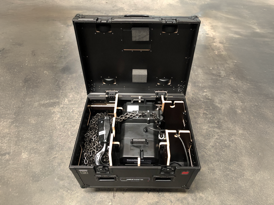 Santosom Rigging Flight case PRO, 1x ChainMaster D8+ Ultra 2T