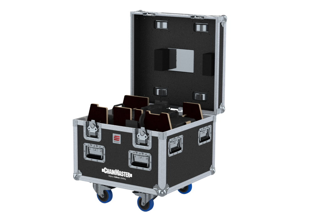 Santosom Rigging Flight case PRO, 1x ChainMaster D8+ Ultra-LV 1T
