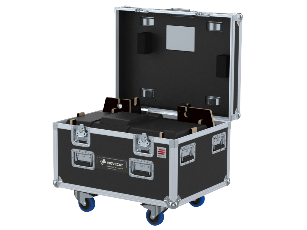 SANTOSOM Rigging Flight case PRO, 1x Moveket Plus-X 2000