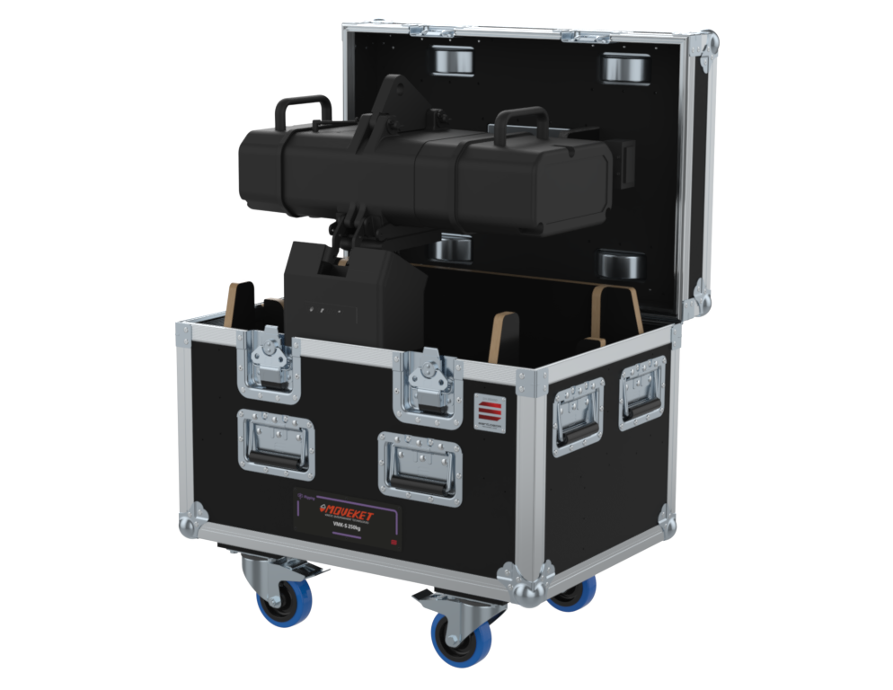 Santosom Rigging Flight case PRO, 1x Moveket VMK-S 250-24