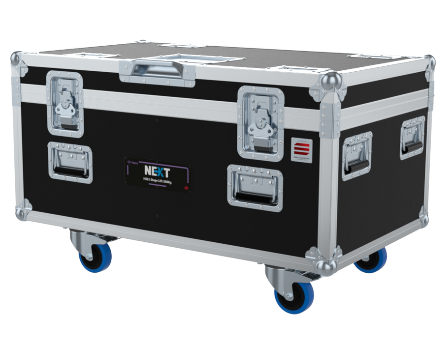 Santosom Rigging Flight case PRO, 2x Next NSL5 Stage Lift 500Kg