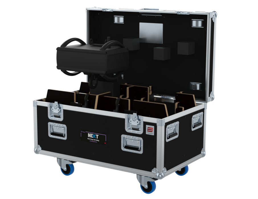 Santosom Rigging Flight case PRO, 2x Next NSL5 Stage Lift 500Kg
