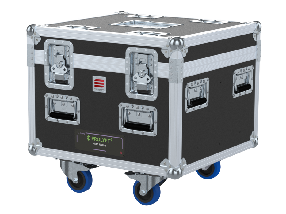 Santosom Rigging Flight case PRO-1B, 1x Prolyft Nero 1T