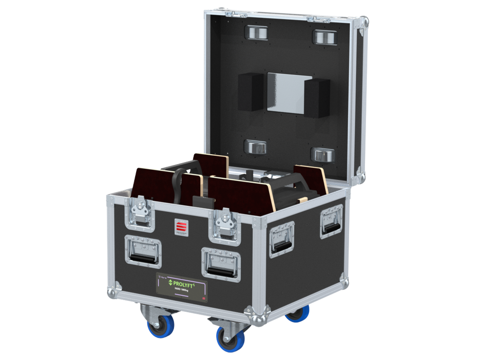 Santosom Rigging Flight case PRO-1B, 1x Prolyft Nero 1T