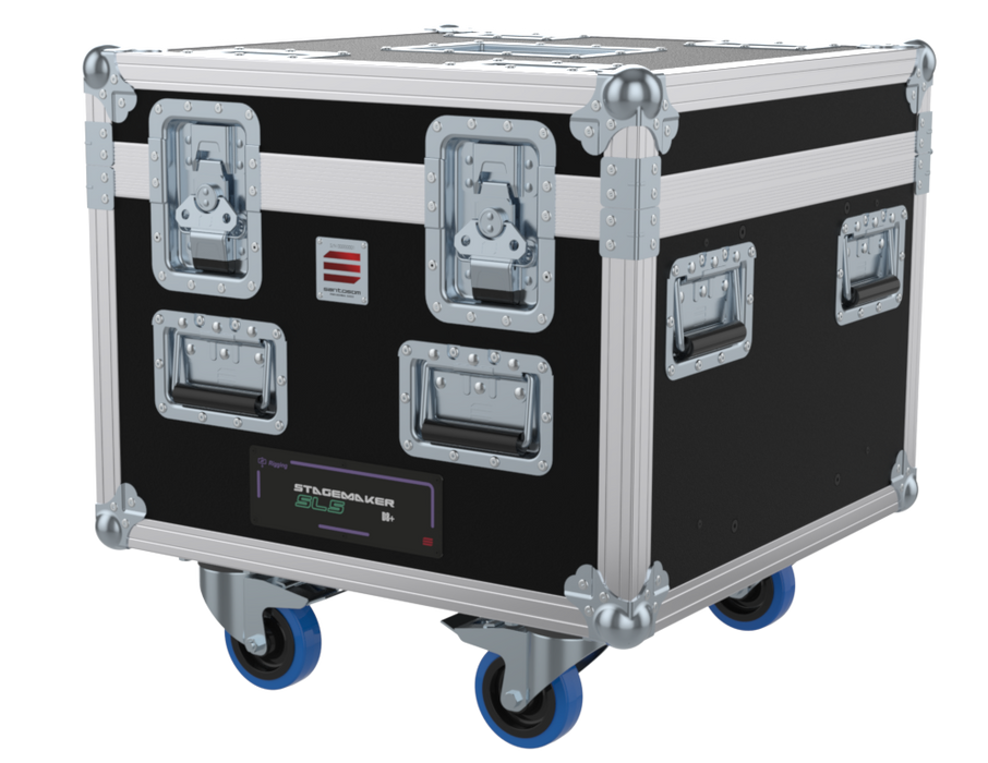 Santosom Rigging Flight Case PRO, Verlinde Stagemaker D8+ SL5