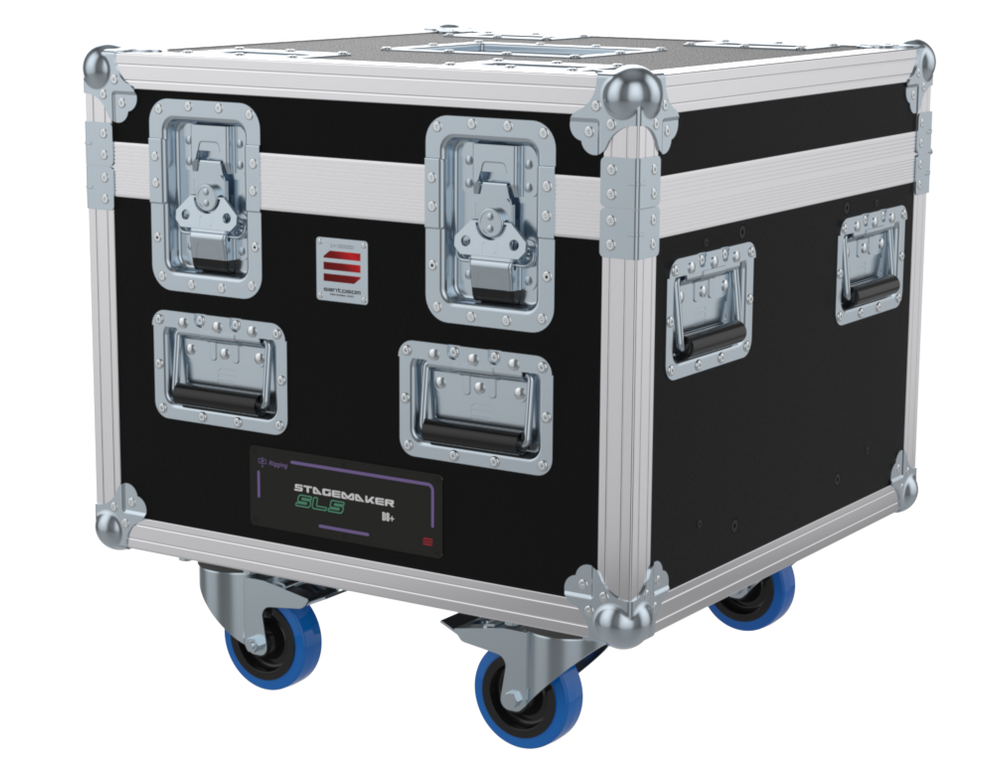 Santosom Rigging Flight Case PRO, Verlinde Stagemaker D8+ SL5 ...