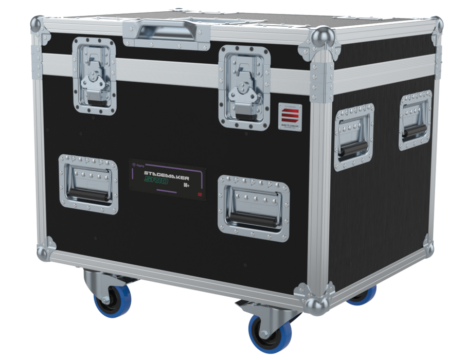 SANTOSOM Rigging Flight Case PRO, Verlinde Stagemaker D8+ SR10