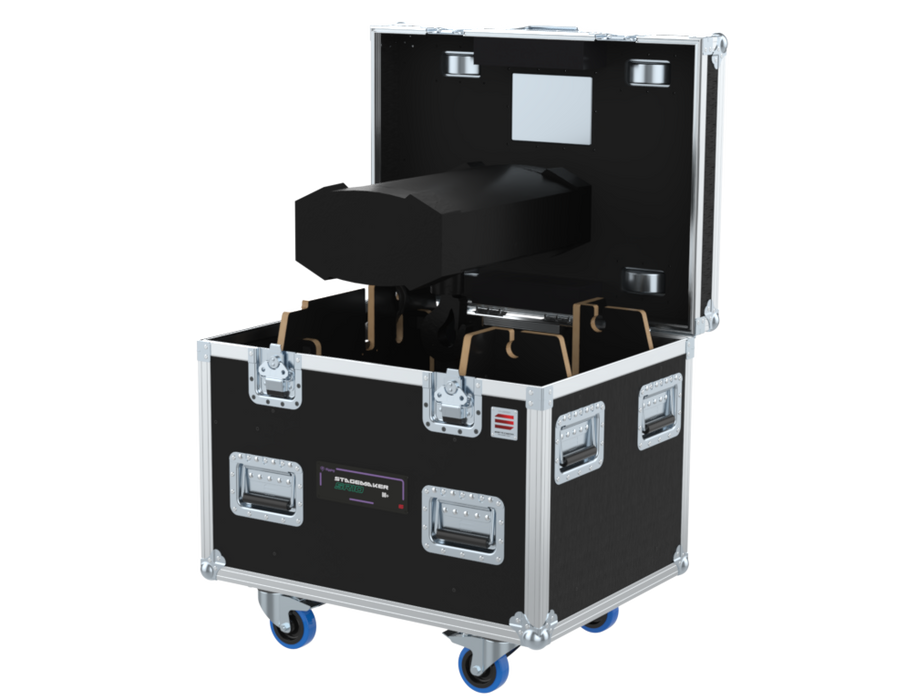 SANTOSOM Rigging Flight Case PRO, Verlinde Stagemaker D8+ SR10