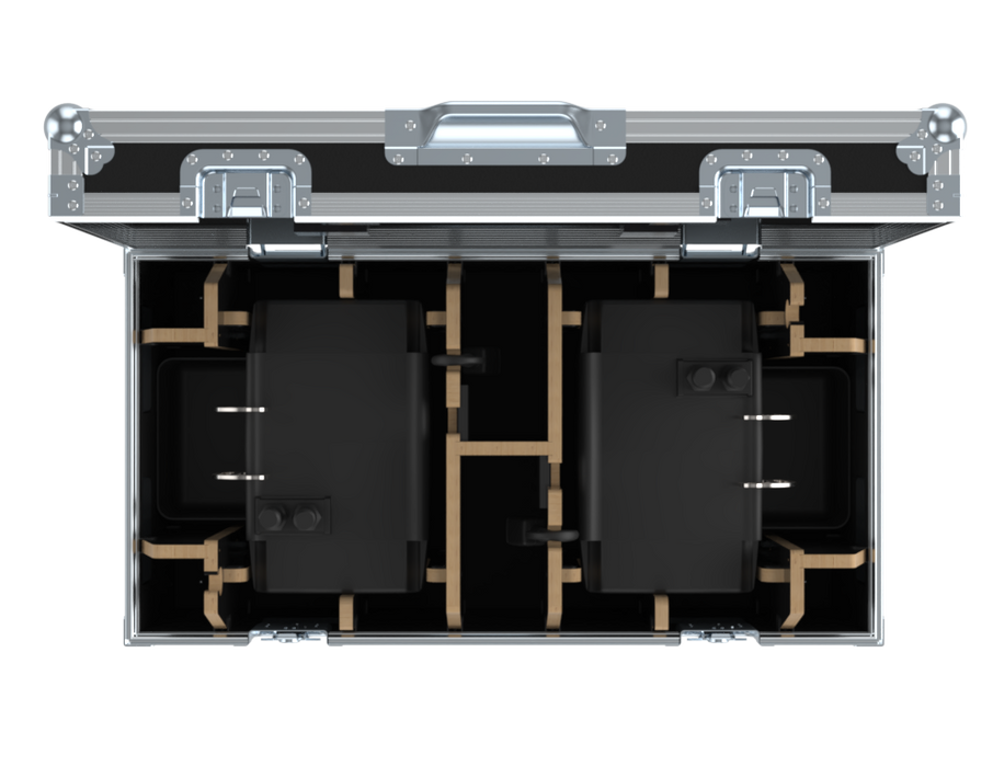 Santosom Rigging Flight case PRO, 2x EXE-Rise D8+ 250kg MF Compact