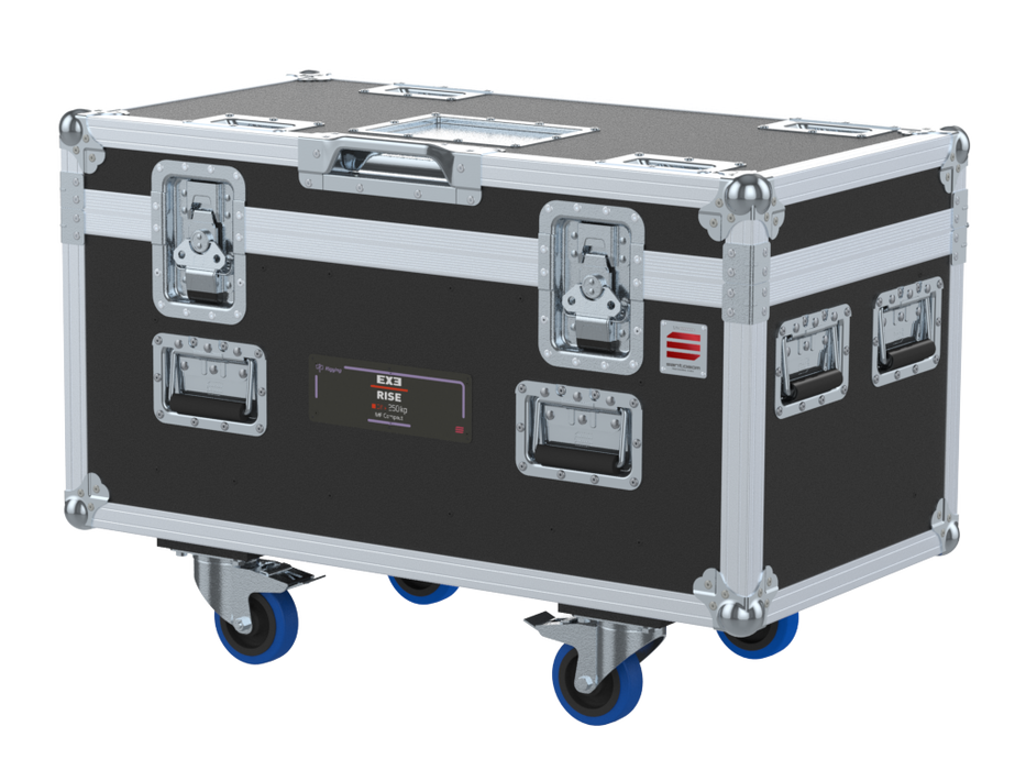 Santosom Rigging Flight case PRO, 2x EXE-Rise D8+ 250kg MF Compact