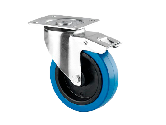 Santosom Hardware Self returning castor Ø100mm w/ brake