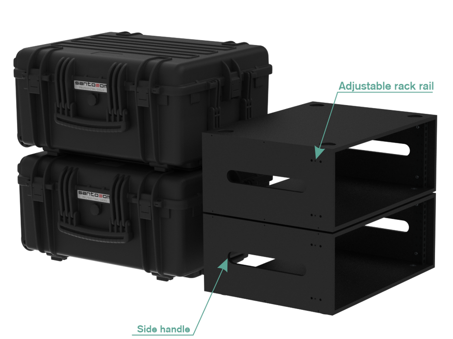 Santosom 19" Rack Sleeve 19", 6U 400