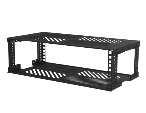 SANTOSOM 19" 19" Rack Sleeve Metal, 3U 250mm
