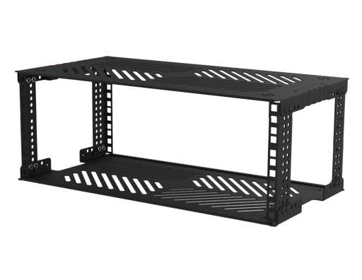 SANTOSOM 19" 19" Rack Sleeve Metal, 4U 250mm