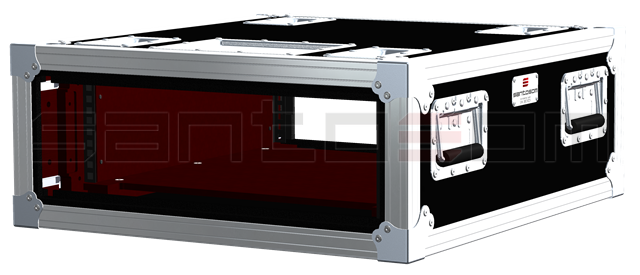 Santosom 19" Rack Side Sliding-Rack, 4U 640-BRR