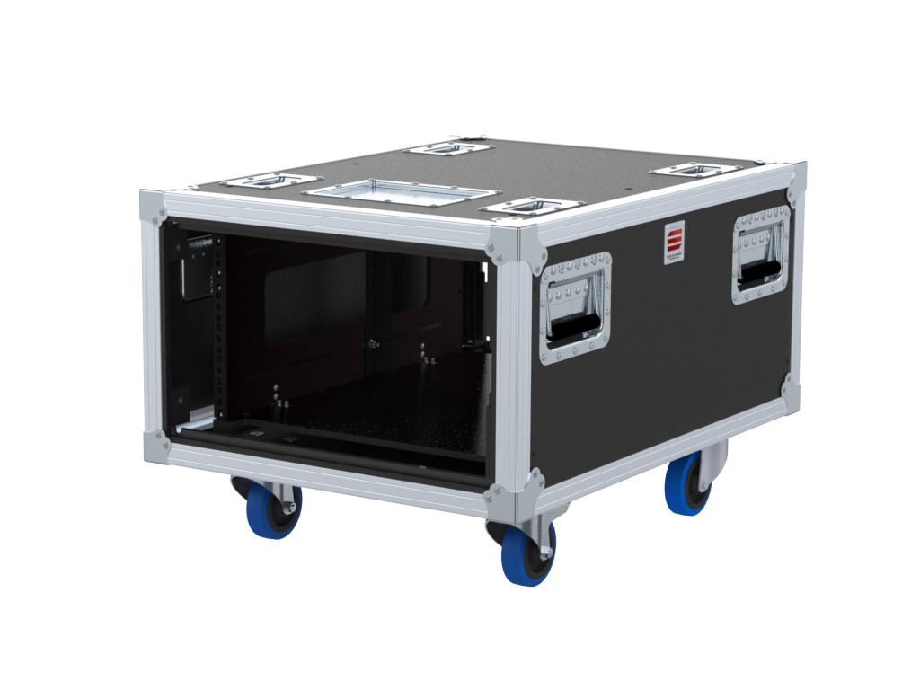 Santosom 19" Rack Side Sliding, 06U 640-BRR