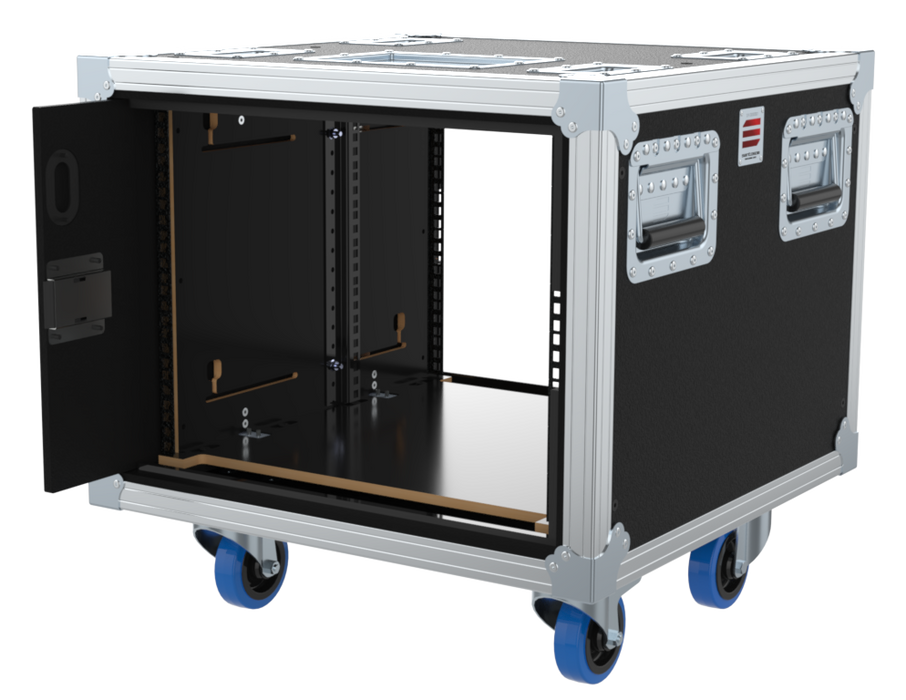 SANTOSOM 19" Rack Side Sliding, 8U 510-BRR