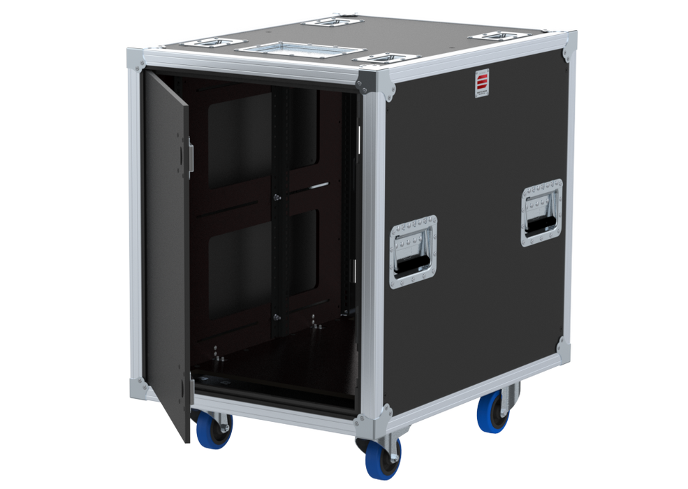 SANTOSOM 19" Rack Side Sliding, 14U 510-BRR